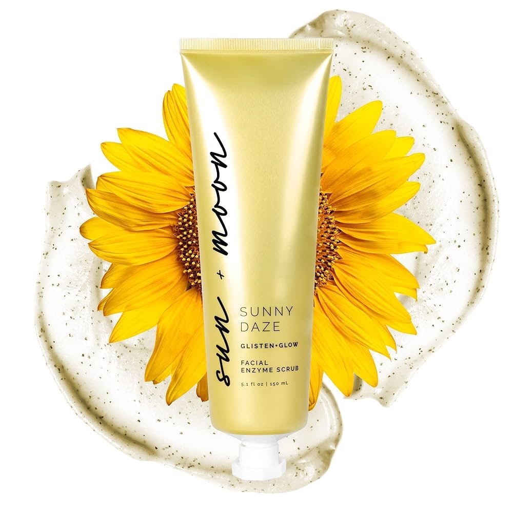 NIB SUN N MOON Sunny Daze‎ Facial Scrub Enzyme glisten glow
